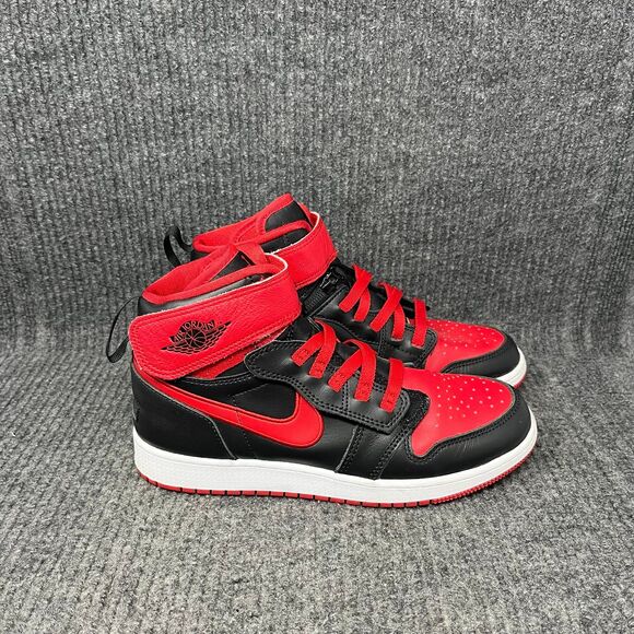 Nike Air Jordan 1 High Flyease Bred Black Red Shoes Women’s 8 (6.5Y) DC7986-060 - Picture 1 of 8